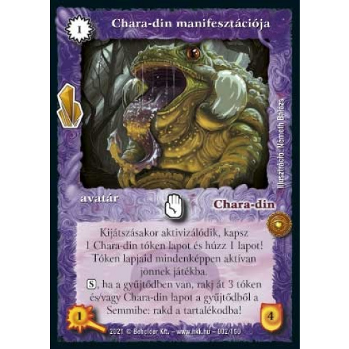 Chara-din manifesztációja (2021)