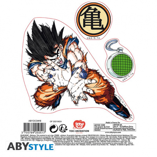 Dragon Ball - Goku / Shenron matrica (16 x 11 cm) - Image 3