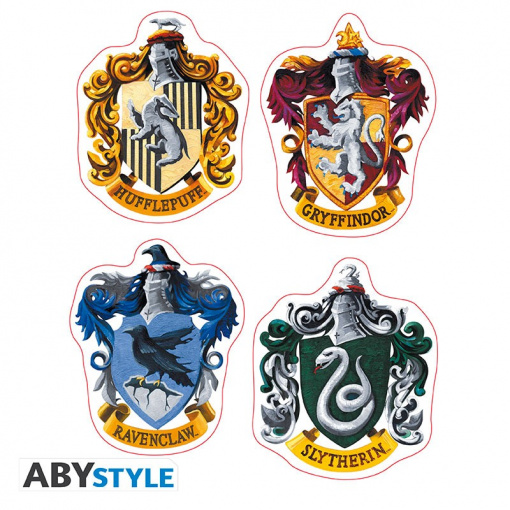 Harry Potter - Roxforti házak matrica (16 x 11 cm) - Image 3