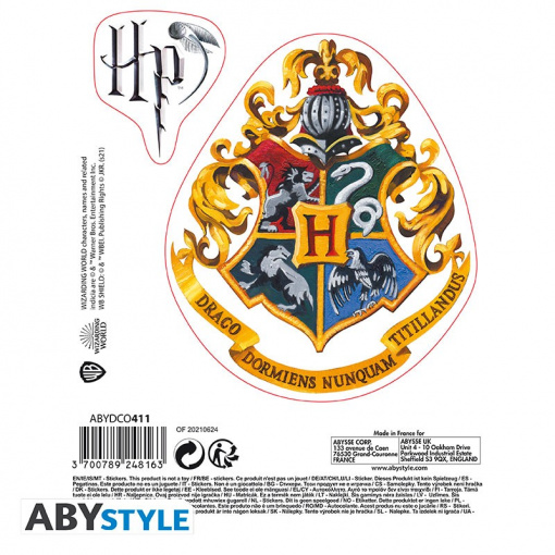 Harry Potter - Roxforti házak matrica (16 x 11 cm) - Image 2