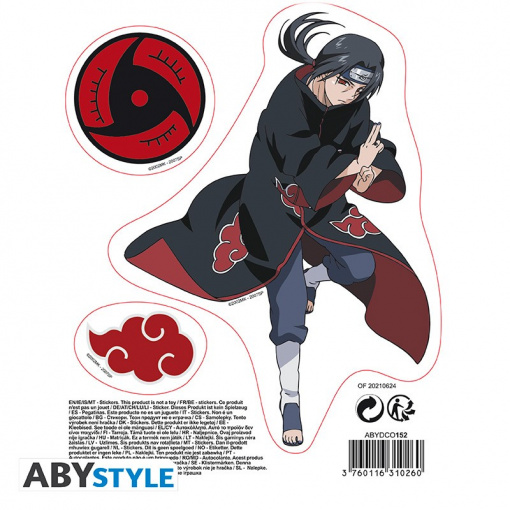Naruto Shippuden - Sasuke / Itachi matrica (16 x 11 cm) - Image 2