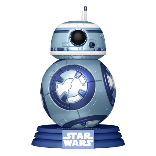 Star Wars Make a Wish 2022 POP! Vinyl Figure BB-8 (Metallic) 9 cm - Akció figura - Image 2