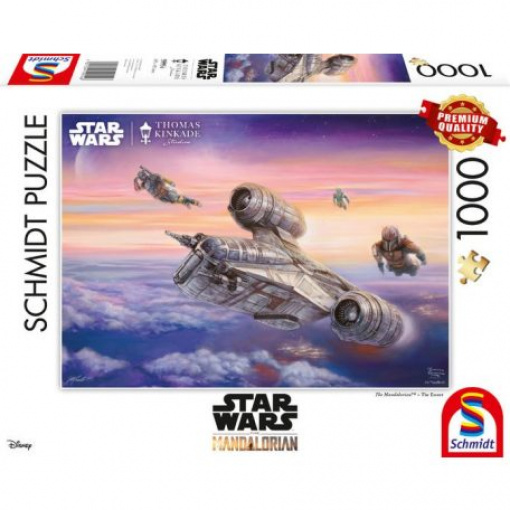 Star Wars - The Mandalorian The Escort 1000 db-os Puzzle