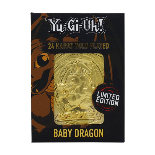 Yu-Gi-Oh! Replica Card Baby Dragon (gold plated) - Prémium kártya - Image 2