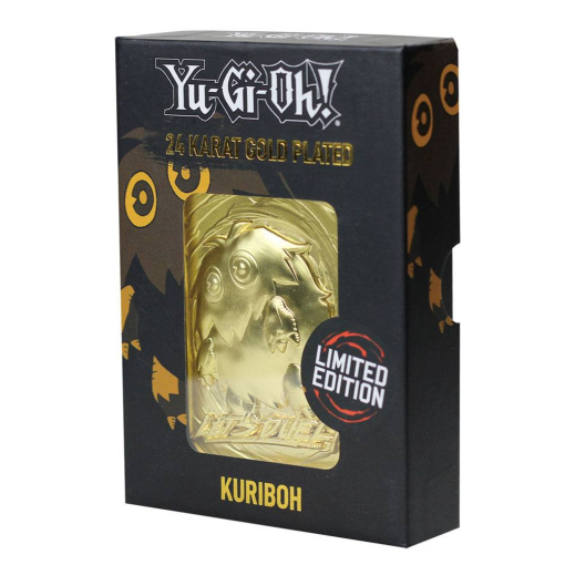 Yu-Gi-Oh! Replica Card Kuriboh (gold plated) - Prémium kártya - Image 2