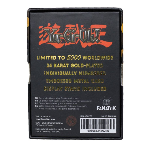 Yu-Gi-Oh! Replica Card Kuriboh (gold plated) - Prémium kártya - Image 3