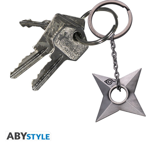 Naruto Shippuden - 3D Shuriken Konoha - Kulcstartó - Image 2