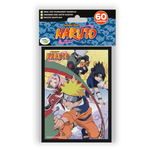 Naruto Sleeves - Konoha team (60db) - Kártyavédő fólia - 66 x 91 mm