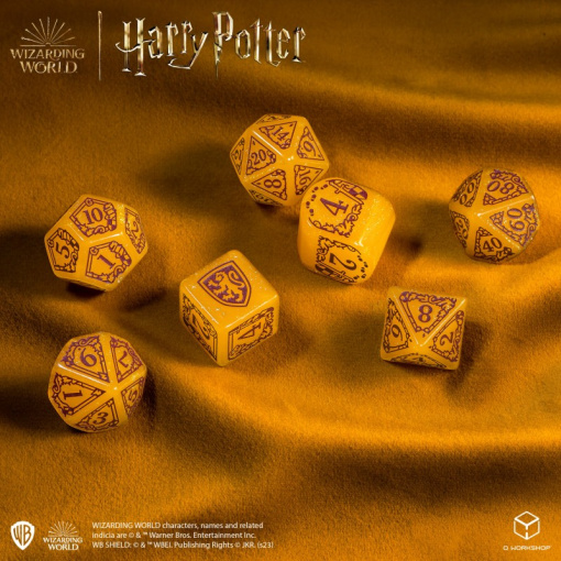 Kocka készlet - Harry Potter. Gryffindor Modern Dice Set - Gold (7) - Image 7