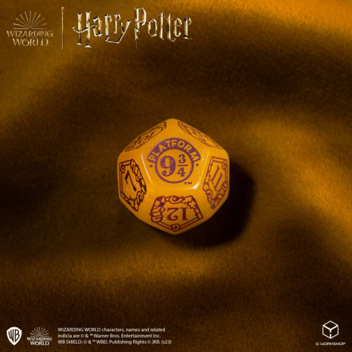 Kocka készlet - Harry Potter. Gryffindor Modern Dice Set - Gold (7) - Image 5