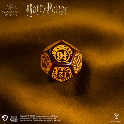 Kocka készlet - Harry Potter. Gryffindor Modern Dice Set - Red (7) - Image 4