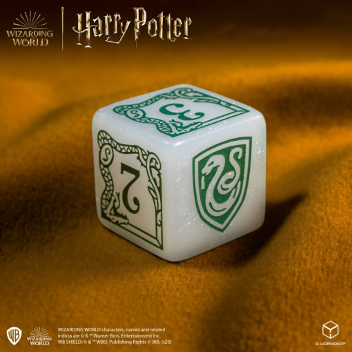 Kocka készlet - Harry Potter. Slytherin Modern Dice Set - White (7) - Image 3
