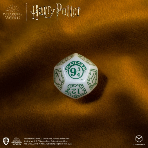 Kocka készlet - Harry Potter. Slytherin Modern Dice Set - White (7) - Image 4