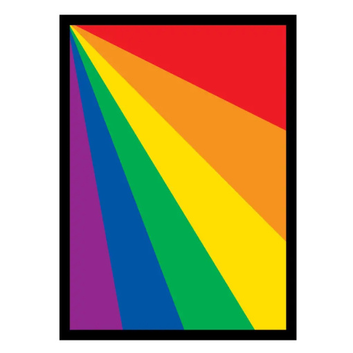 Legion: Double Matte Art Sleeve – Rainbow - Kártyabédő fólia - 67 x 92 mm