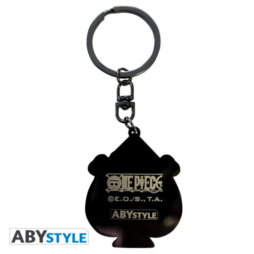 One Piece - Keychain Skull Ace - kulcstartó - Image 3