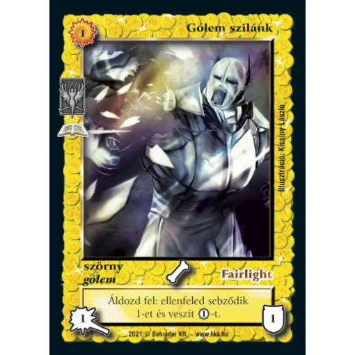 Gólem szilánk (2021) zénes