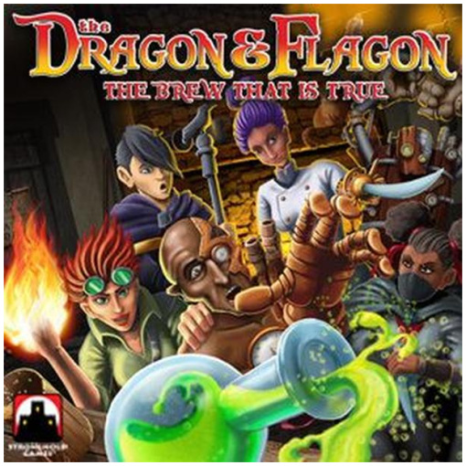Dragon & Flagon - The Brew that is True - társasjáték (Angol nyelvű)