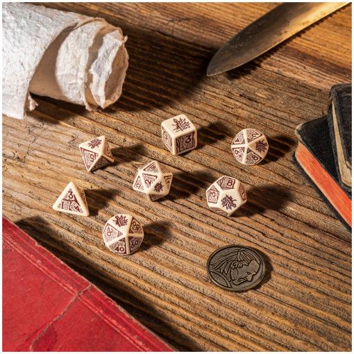 The Witcher Dice set Vesemir - The Old Wolf - Kocka szett - Image 2