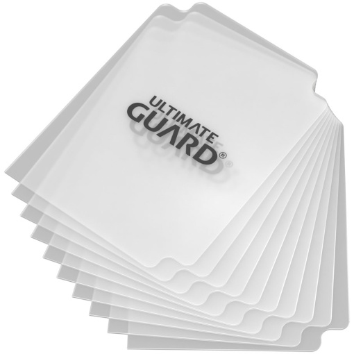 Ultimate Guard Card Dividers Standard Size Transparent (10 db) Kártyaelválasztó - 67 x 93 mm