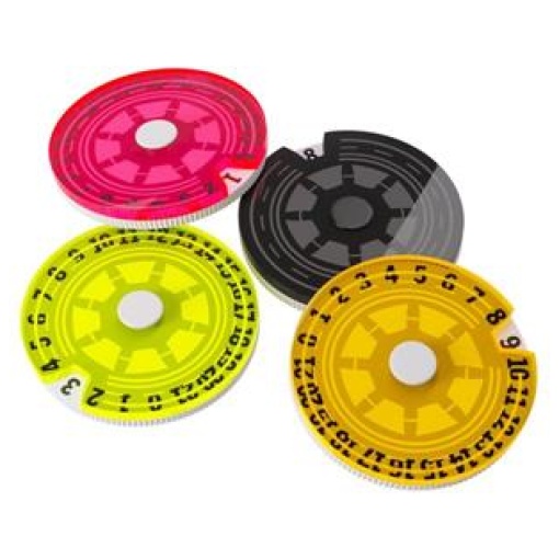 Gamegenic Life Counters Set of 4 Single Dials - Élet jelölő