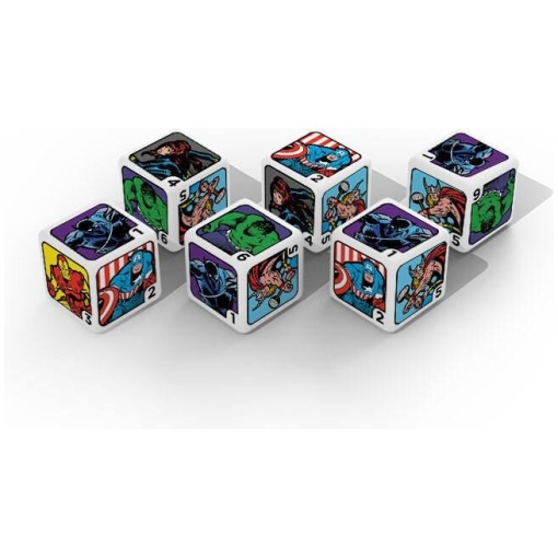 Marvel Dice Set Avengers - Kocka szett - Image 2