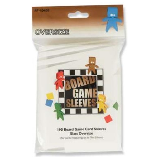 Board Games Sleeves - Oversized (100 db) - Kártyavédő fólia - 82 x 124 mm
