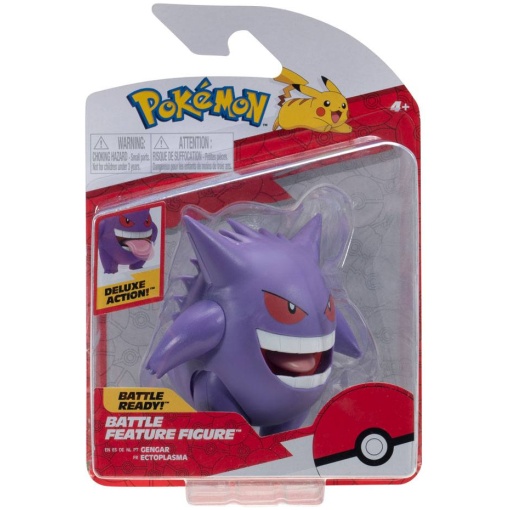 Pokémon Battle Feature Figure - Gengar 11 cm - Akció figura