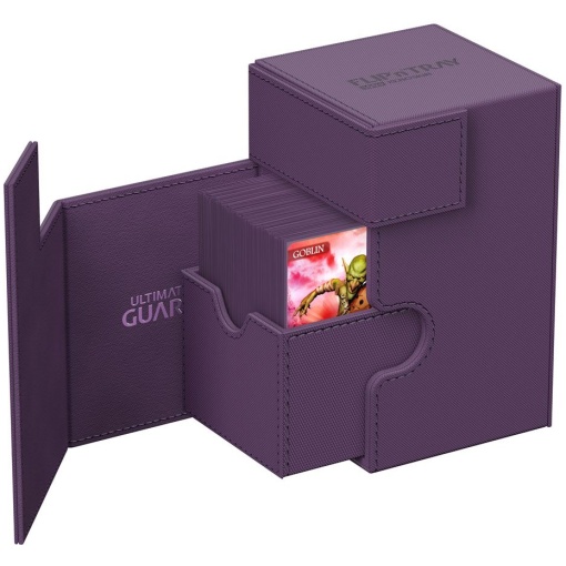 Ultimate Guard - Flip`n`Tray 100+ XenoSkin Monocolor Purple - Pakli tároló - Image 3