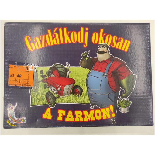 Gazdálkodj okosan: A farmon - társasjáték (bontott)