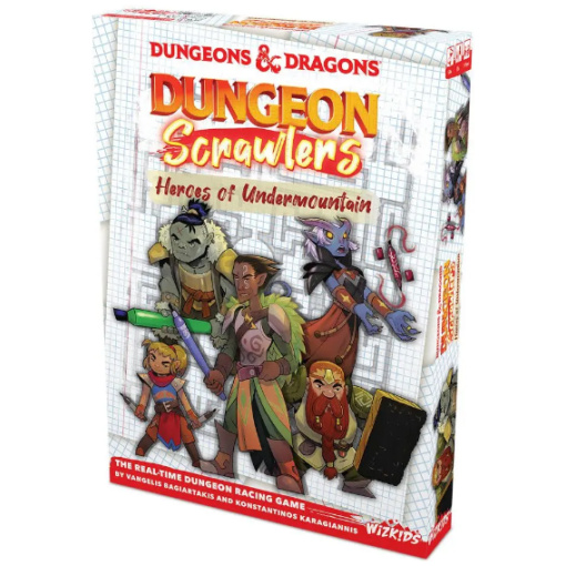 Dungeons & Dragons: Dungeon Scrawlers: Heroes of Undermountain - társasjáték (Angol nyelvű)