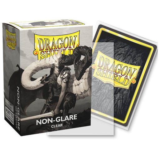 Dragon Shield - Dual Matte Non Glare Standard Size - Clear (100 db) - kártyavédő fólia - Image 2