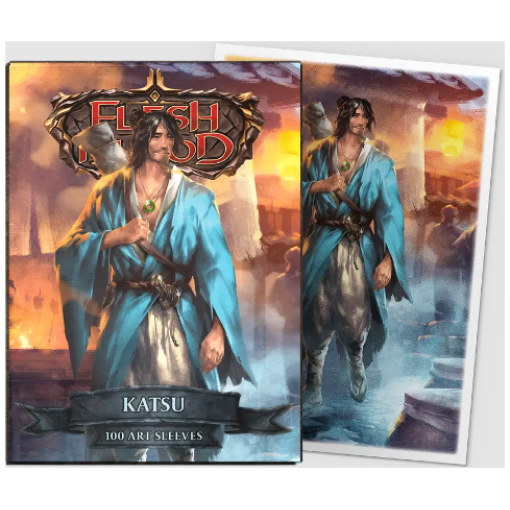 Dragon Shield - Flesh and Blood License Standard Matte Art Sleeves - Katsu (100 db) - kártyavédő fólia - Image 3