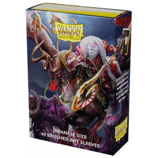 Dragon Shield - Japanese size Brushed Art Sleeves - Christmas 2022 (60 db) - kártyavédő fólia