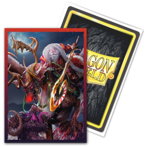 Dragon Shield - Japanese size Brushed Art Sleeves - Christmas 2022 (60 db) - kártyavédő fólia - Image 2