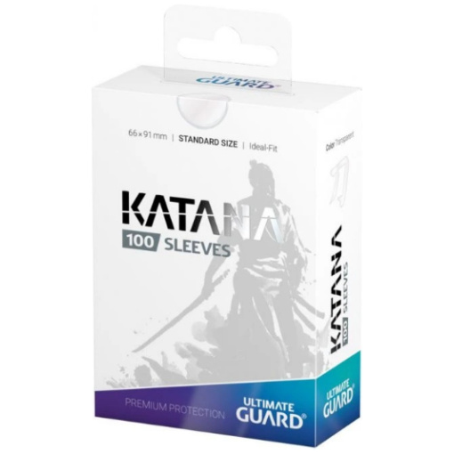 Ultimate Guard - Katana Sleeves Standard Size Transparent (100db) - kártyavédő fólia