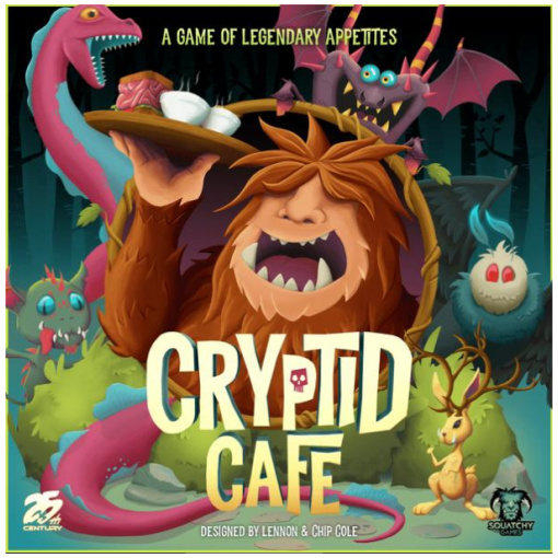 Cryptid Cafe - trársasjáték (Angol nylvű)